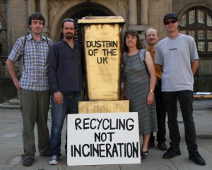 Sheffield’s Bronze Dustbin Award Photo of Sheffield’s Bronze Dustbin Award taken by Dr Vicki Shaw outside the front of Sheffield Town Hall on Friday 25th July - photo is copyright of Dr Vicki Shaw